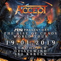 MONTAG EINSENDESCHLUSS: .rcn präsentiert: ACCEPT, FR. 19.01.2018, GEISELWIND-MUSIC HALL