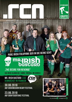 JETZT ONLINE: PRINTAUSGABE .rcn 216 MR. IRISH BASTARD ALS PDF E-BOOK UND FLASH-BLÄTTERMAGAZIN