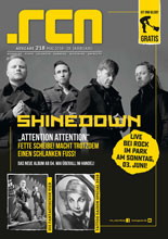 JETZT ONLINE: PRINTAUSGABE .rcn 218 SHINEDOWN ALS PDF E-BOOK UND FLASH-BLÄTTERMAGAZIN