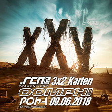 DONNERSTAG 07.06., EINSENDESCHLUSS: .rcn präsentiert: OOMPH!, 09.06. POSTHALLE-WÜ