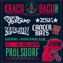 MONTAG EINSENDESCHLUSS: .rcn präsentiert: KRACH AM BACH, FR. 13. UND SA. 14.07.2018, PRÖLSDORF BEI BAMBERG