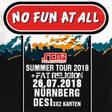 MONTAG, 23.07. EINSENDESCHLUSS: .rcn präsentiert: NO FUN AT ALL, DONNERSTAG, 26.07.2018, DESI NBG.