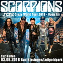 MONTAG, 30.07. EINSENDESCHLUSS: .rcn empfiehlt: SCORPIONS, FR. 03.08.2018, LUITPOLDPARK, BAD KISSINGEN