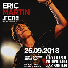 SONNTAG EINSENDESCHLUSS: .rcn präsentiert: ERIC MARTIN (ACOUSTIC - THE VOICE OF MR. BIG), DI. 25.09.2018, NÜRNBERG - MATRIX