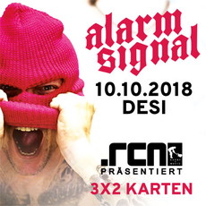 DONNERSTAG EINSENDESCHLUSS: .rcn präsentiert: ALARMSIGNAL, fr. 10.10.2018, NÜRNBERG-DESI