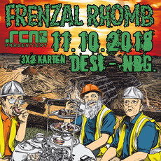 SAMSTAG EINSENDESCHLUSS: .rcn präsentiert: FRENZAL RHOMB, DO. 11.10.2018, NÜRNBERG-DESI