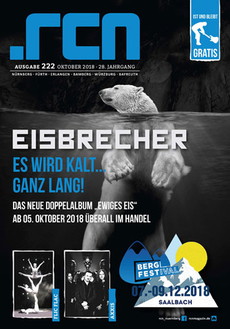 JETZT ONLINE: PRINTAUSGABE .rcn 222: EISBRECHER. ALS PDF, E-BOOK UND FLASH-BLÄTTERMAGAZIN