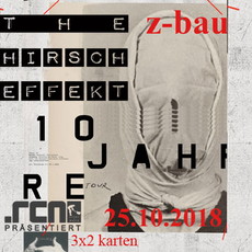 SONNTAG EINSENDESCHLUSS: .rcn präsentiert: THE HIRSCH EFFEKT, DO. 25.10.2018, NÜRNBERG-Z-BAU - ROTER SALON