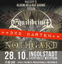 SONNTAG MITTAG EINSENDESCHLUSS: .rcn empfiehlt: EQUILIBRIUM/NOTHGARD, SO. 28.10.2018, INGOLSTADT EVENTHALLE-WESTPARK