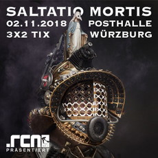 DONNERSTAG EINSENDESCHLUSS: .rcn präsentiert: SALTATIO MORTIS, FR. 02.11.2018, POSTHALLE-WÜRZBURG