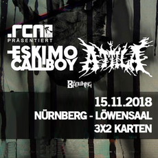 MONTAG EINSENDESCHLUSS: .rcn präsentiert: ESKIMO CALLBOY, DO. 15.11.2018, NÜRNBERG-LÖWENSAAL