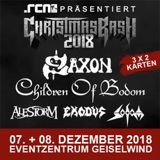 MITTWOCH EINSENDESCHLUSS: .rcn präsentiert: CHRISTMAS BASH, FR/SA 07/08.12.2018, GEISELWIND STROHOFER