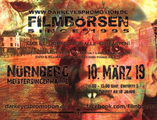 SONNTAG, 10.03.2019 FILMBÖRSE, NÜRNBERG, MEISTERSINGERHALLE AB 11 UHR (BIS 15 UHR)