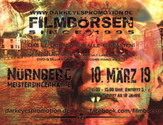 SONNTAG, 10.03.2019 FILMBÖRSE, NÜRNBERG, MEISTERSINGERHALLE AB 11 UHR (BIS 15 UHR)