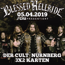 MONTAG EINSENDESCHLUSS: .rcn präsentiert: BLESSED HELLRIDE, FR. 05.04.2019, NÜRNBERG, DER CULT