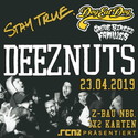 SAMSTAG EINSENDESCHLUSS: .rcn präsentiert: .rcn präsentiert: DEEZ NUTS, DI. 23.04.2019, NÜRNBERG, Z-BAU