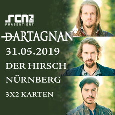 MONTAG EINSENDESCHLUSS: .rcn präsentiert: dARTAGNAN, FR. 31.05.2019, NÜRNBERG - HIRSCH