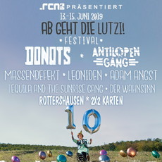 DONNERSTAG EINSENDESCHLUSS: .rcn präsentiert: AB GEHT DIE LUTZI FESTIVAL, 13.-15.06.2019, ROTTERSHAUSEN/KREIS KISSINGEN