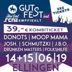 PFINGSTSONNTAG EINSENDESCHLUSS: .rcn präsentiert: GUTSFEST, 14.-15.06.2019, RESIDENZ - ELLINGEN (NÄHE WEISSENBURG)