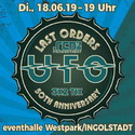 SONNTAG EINSENDESCHLUSS: .rcn empfiehlt: UFO, DI. 18.06.2019, INGOLSTADT - EVENTHALLE WESTPARK