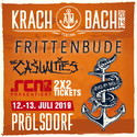 MONTAG EINSENDESCHLUSS: .rcn präsentiert: KRACH AM BACH 2019, FR./SA. 12/13.07.2019, PRÖLSDORF BEI BAMBERG