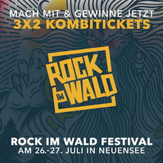 DIENSTAG EINSENDESCHLUSS: .rcn präsentiert: ROCK IM WALD, FR/SA 26/27.07.2019, NEUENSEE BEI LICHTENFELS