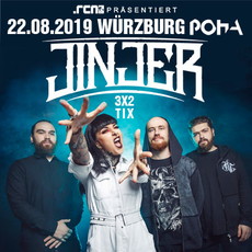 DONNERSTAG EINSENDESCHLUSS: .rcn präsentiert: JINJER, DO. 22.08.2019, WÜRZBURG - POSTHALLE