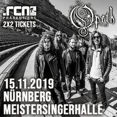 DONNERSTAG EINSENDESCHLUSS: .rcn präsentiert: OPETH, FR. 15.11.2019, NÜRNBERG - MEISTERSINGERHALLE