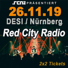 FREITAG EINSENDESCHLUSS: .rcn präsentiert: RED CITY RADIO, DI. 26.11.2019, NÜRNBERG - DESI