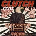 MORGEN EINSENDESCHLUSS: .rcn präsentiert: CLUTCH, GRAVEYARD, FREITAG, 06.12.2019, LÖWENSAAL - NBG.