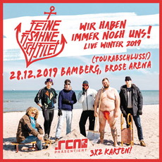 FREITAG EINSENDESCHLUSS: .rcn präsentiert: FEINE SAHNE FISCHFILET - TOURFINALE! SA. 28.12.2019, BAMBERG - BROSE ARENA