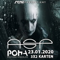 DONNERSTAG EINSENDESCHLUSS: .rcn präsentiert: ASP DO. 23.01.2020, WÜRZBURG, POSTHALLE