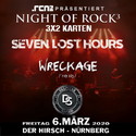 DONNERSTAG EINSENDESCHLUSS: .rcn präsentiert: A NIGHT OF ROCK³, FR. 06.03.2020, NÜRNBERG, HIRSCH