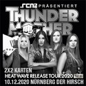 NEU: .rcn präsentiert: THUNDERMOTHER, DO. 10.12.2020 NÜRNBERG HIRSCH