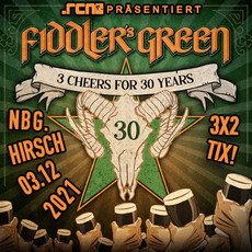 SPEEDFOLK! .rcn präsentiert: FIDDLER'S GREEN- 3 CHEERS FOR 30+1 YEARS, DO. 25.11.2020, WÜRZBURG, POSTHALLE