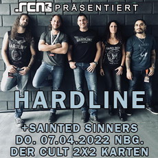 DIENSTAG EINSENDESCHLUSS: .rcn präsentiert: HARDLINE, DO. 07.04.2022, NBG. DER CULT