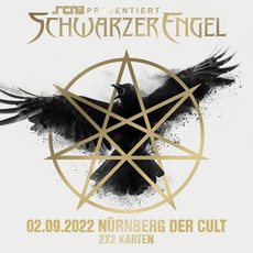 NEU... .rcn präsentiert: SCHWARZER ENGEL (GOTHIC DARK METAL), FR. 02.09.2022, DER CULT NBG.