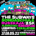 DIENSTAG EINSENDESCHLUSS: .rcn präsentiert DIE FESTUNG ROCKT, FR/SA 27/28.05.2022 KRONACH, FESTE ROSENBERG ++AUSVERKAUFT++