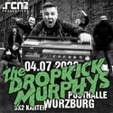 MORGEN, DONNERSTAG EINSENDESCHLUSS: .rcn präsentiert: DROPKICK MURPHYS, MO. 04.07.2022, WÜ-POSTHALLE
