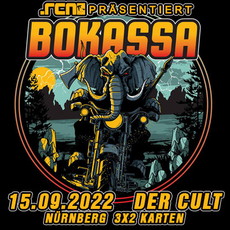 NEUE VERLOSUNG: .rcn präsentiert BOKASSA, DO.15.09.2022, NÜRNBERG, DER CULT