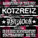 MONTAG EINSENDESCHLUSS: .rcn präsentiert: AGGROPUNKS ON TOUR, DO. 29.09.2022, SCHWEINFURT STATTBAHNHOF
