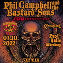 MONTAG EINSENDESCHLUSS: .rcn präsentiert: PHIL CAMPBELL AND THE BASTARD SONS, MO. 03.10.2022
