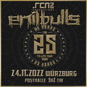 SAMSTAG EINSENDESCHLUSS: .rcn präsentiert: EMIL BULLS, DO. 24.11.2022, WÜRZBURG, POSTHALLE