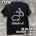 MITTWOCH EINSENDESCHLUSS: .rcn präsentiert: ELÄKELÄISET, FR. 28.04.2023, ERLANGEN, E-WERK