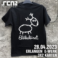 MITTWOCH EINSENDESCHLUSS: .rcn präsentiert: ELÄKELÄISET, FR. 28.04.2023, ERLANGEN, E-WERK