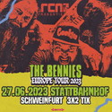 NEUE VERLOSUNG: .rcn präsentiert THE BENNIES, DI. 27.06.2023, SCHWEINFURT, STATTBAHNHOF
