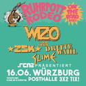 DIENSTAG EINSENDESCHLUSS: .rcn Magazin präsentiert RUHRPOTT RODEO ON THE ROAD. FR. 16.06.2023, WÜRZBURG-POSTHALLE