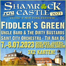 SONNTAG EINSENDESCHLUSS: .rcn präsentiert: SHAMROCK CASTLE, FR/SA. 07/08.07.2023, SCHLOSS JÄGERSBURG, FRÄNKISCHE SCHWEIZ