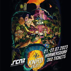 MITTWOCH EINSENDESCHLUSS: .rcn präsentiert: KNRD FEST, FR/SA. 21/22.07.2023, HORMERSDORF, NATURFREUNDEHAUS