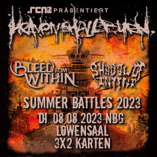 NEUE VERLOSUNG: .rcn Magazin präsentiert: HEAVEN SHALL BURN, DI. 08.08.2023, NÜRNBERG-LÖWENSAAL